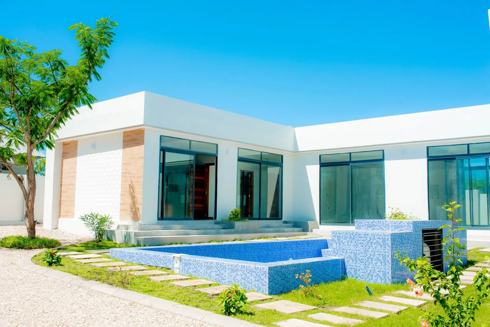 Completed residential development